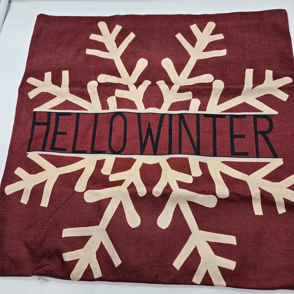 FARMHOUSE HOLIDAY Pillow Covers 17×17